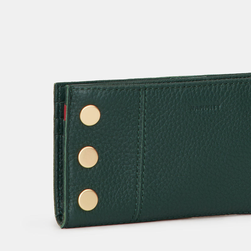 110 North Wallet - Grove Green/Brushed Gold
