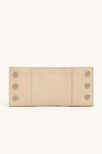 110 North Wallet - Limestone/Silver
