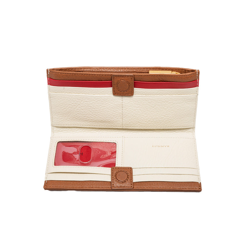 110 North Wallet - Courtyard Cream