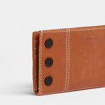 110 North Wallet - Saddle Brown