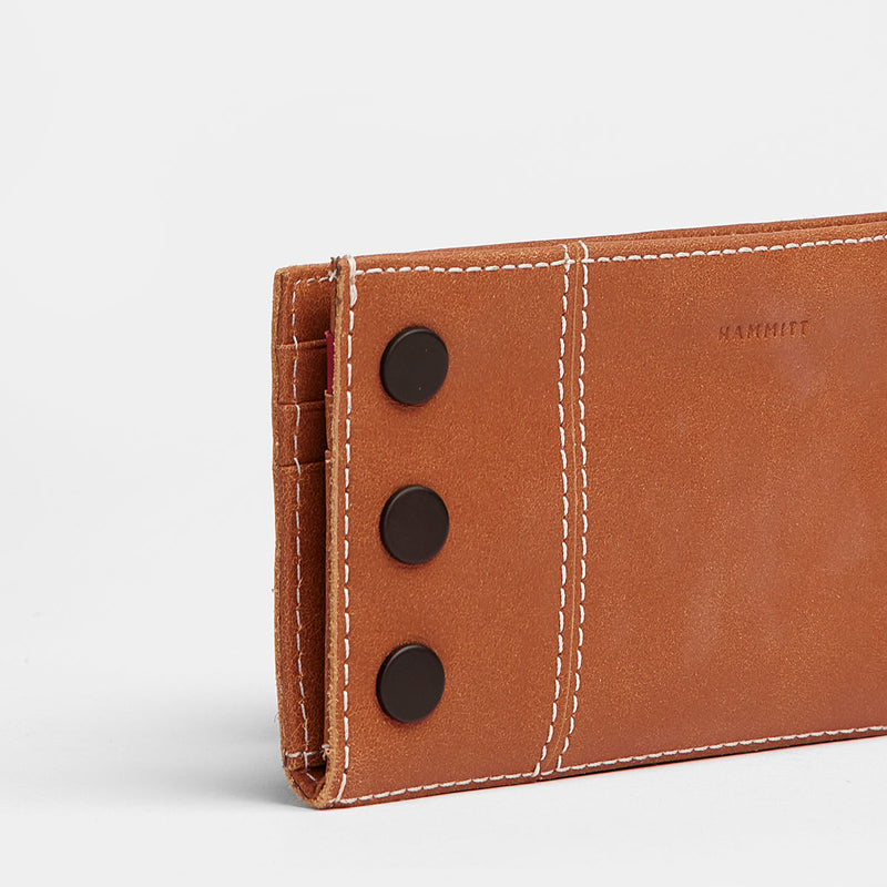 110 North Wallet - Saddle Brown