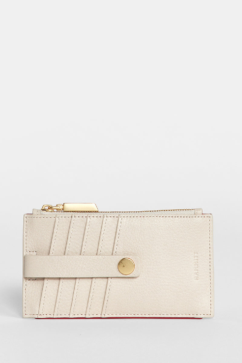 210 West Wallet - Chateau Cream/Brushed Gold