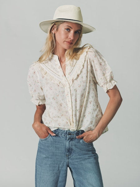 The Shirt Sacha Floral Lace Blouse - Floral