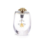 Queen Bee Stemless Glass w Stopper