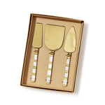 Set of 3 Mother of Pearl Cheese Knives