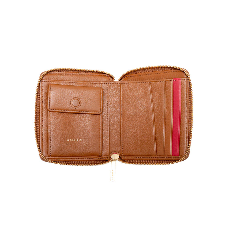 Hammitt 5 North Wallet - Canyon Crocco/Brushed Gold