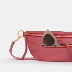 Charles Crossbody Bag - Rouge Pink/Red