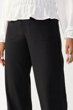 Marine Crop Trouser Pant - Black