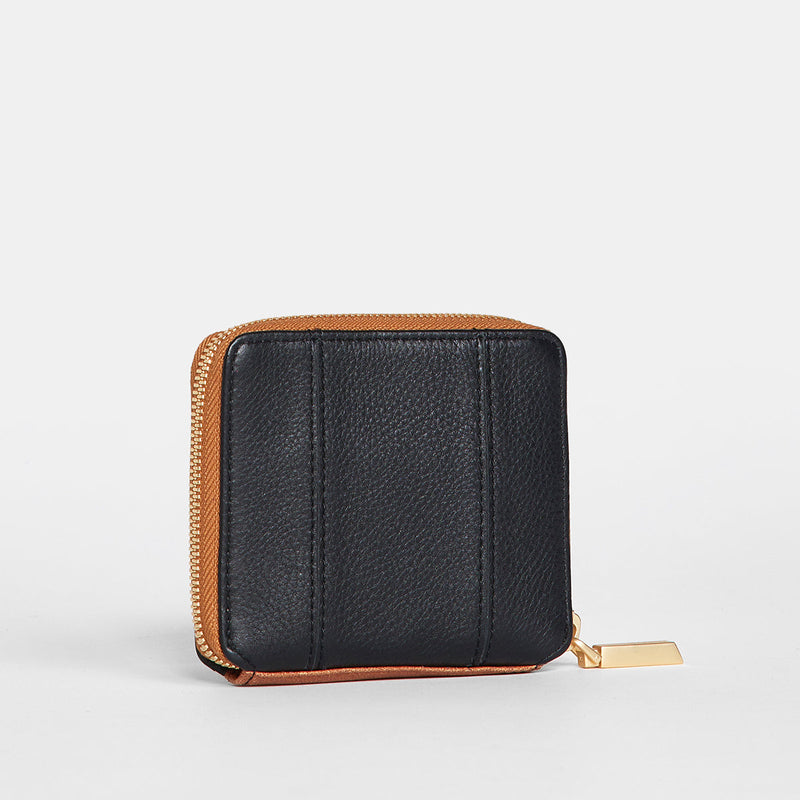 Hammitt 5 North Wallet - North End Black and Brown