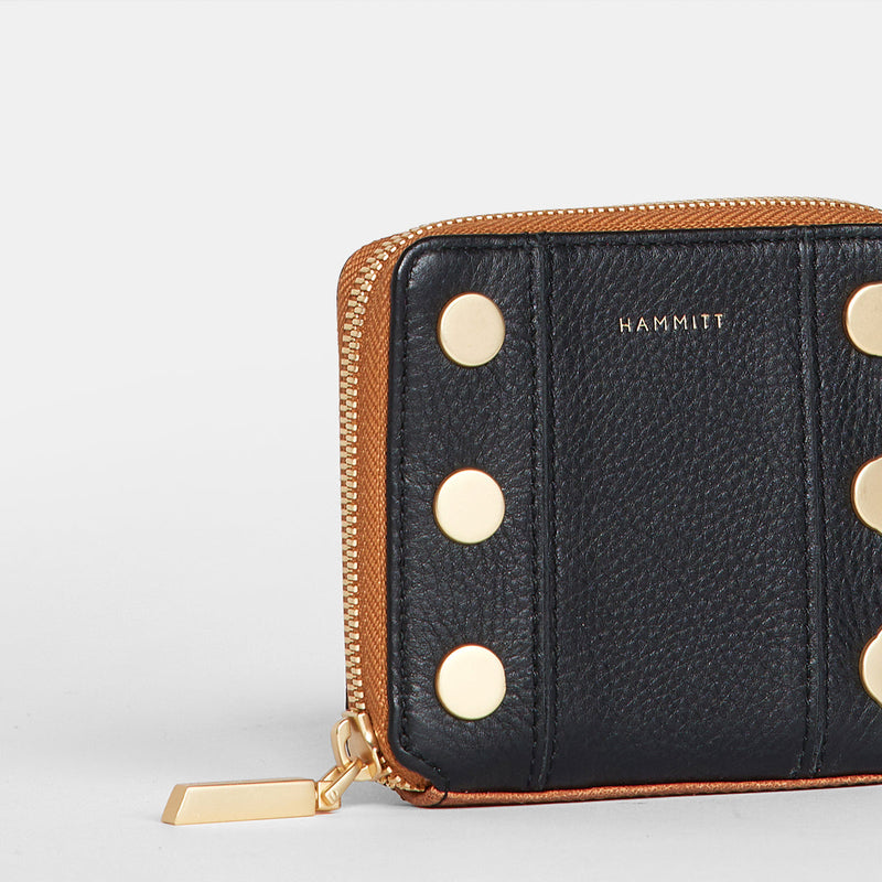 Hammitt 5 North Wallet - North End Black and Brown