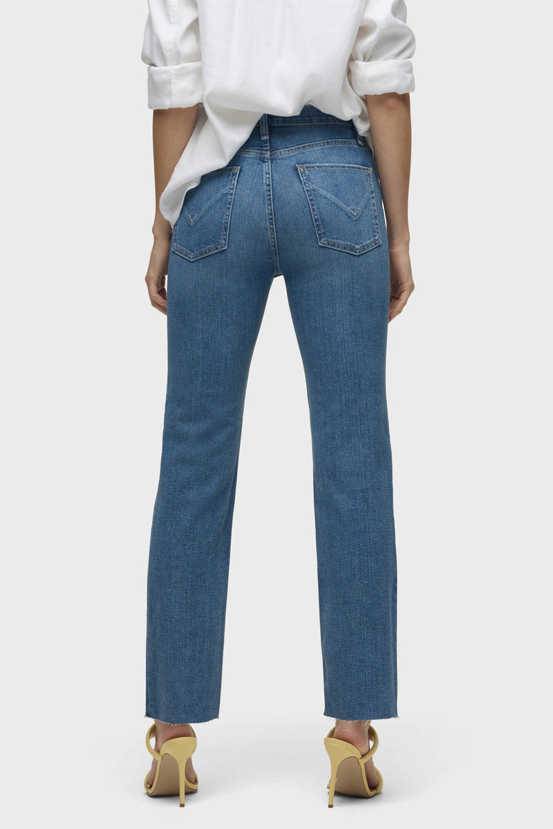 Remi High Rise Straight Ankle Jean - Bravery