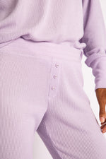 Textured Essentials Jam Pant - Gentle Lavender
