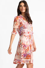 Abbey Tiered Mini Dress - Vines