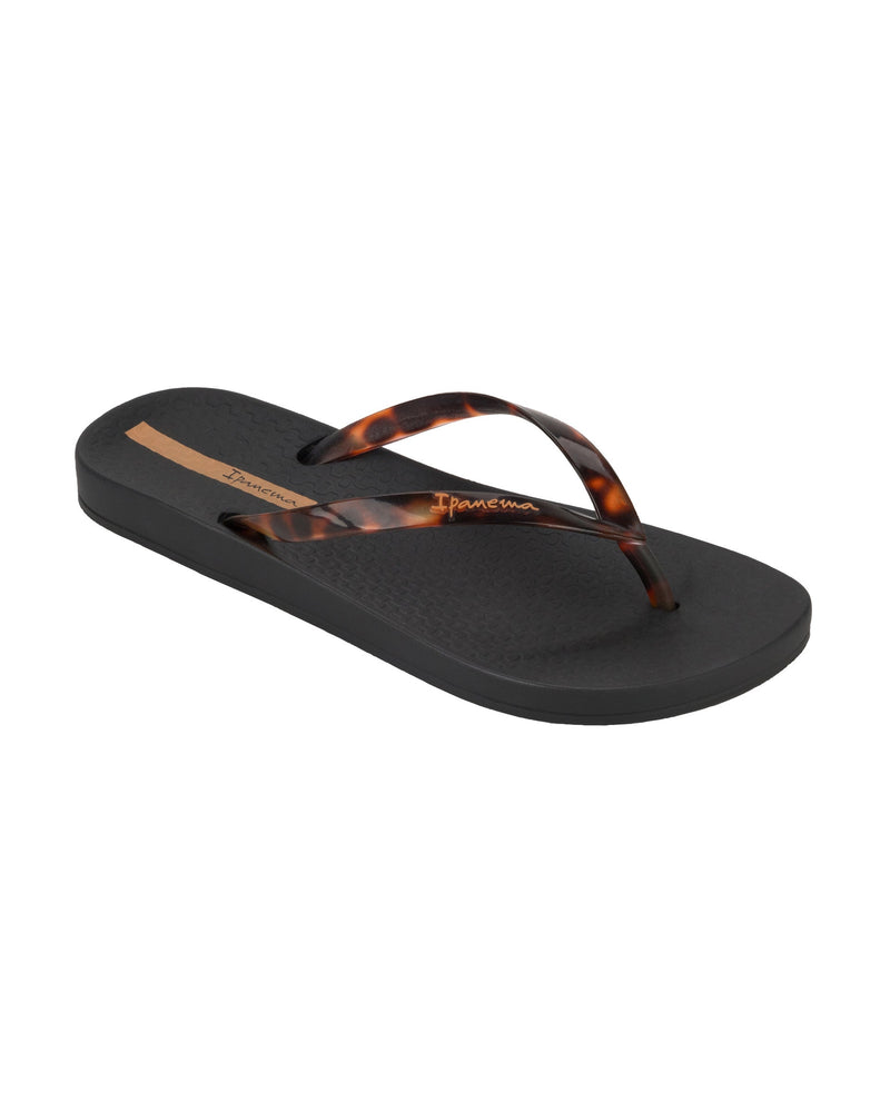 Ipanema Ana Connect Flip Flop - Black Tortoise