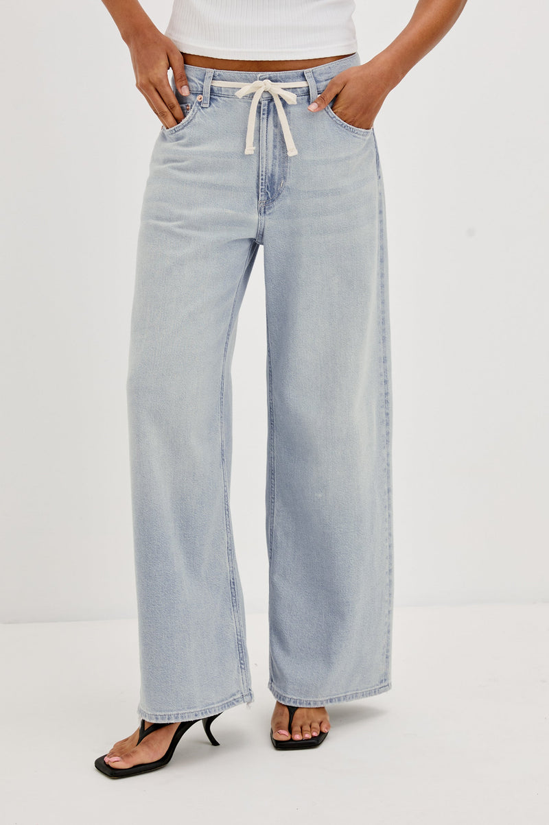 Angelo Drawstring Crop Pant - Scuba
