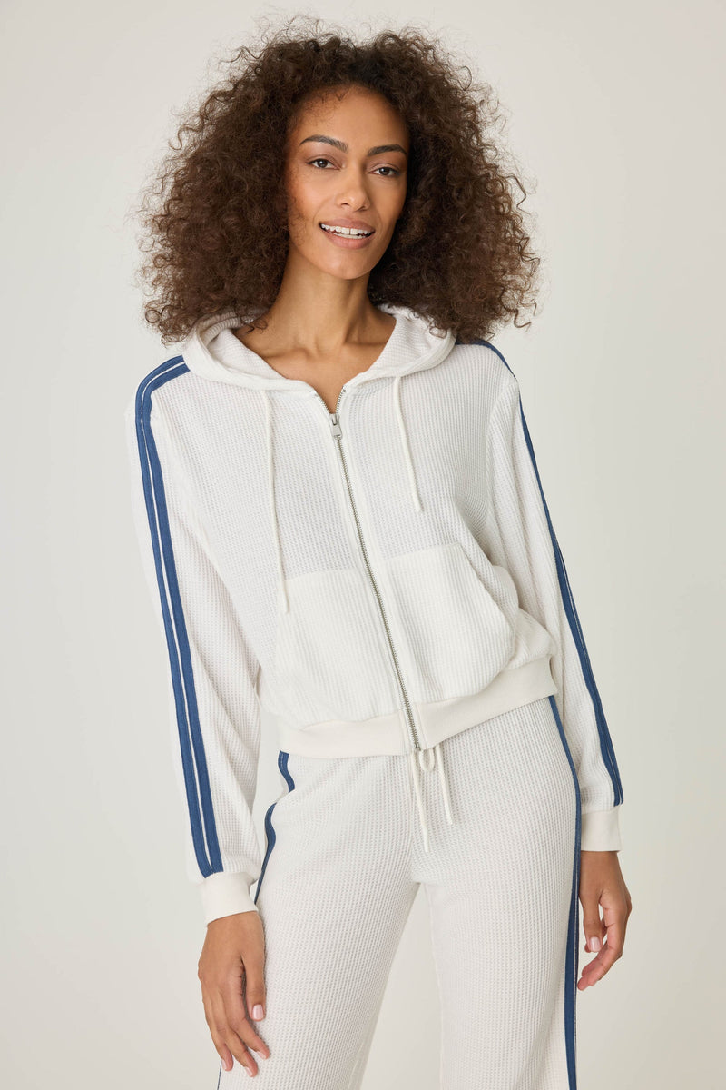 Back On Track Hoodie - Ivory