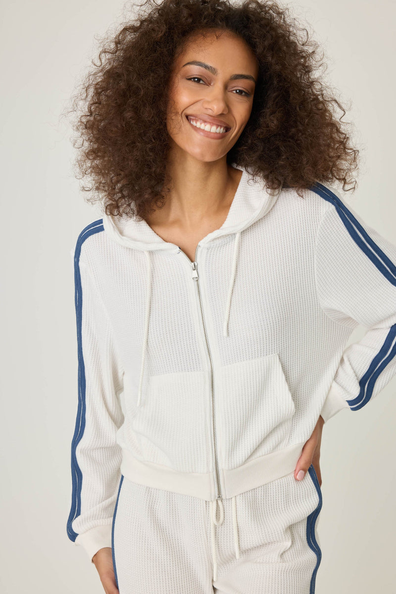 Back On Track Hoodie - Ivory