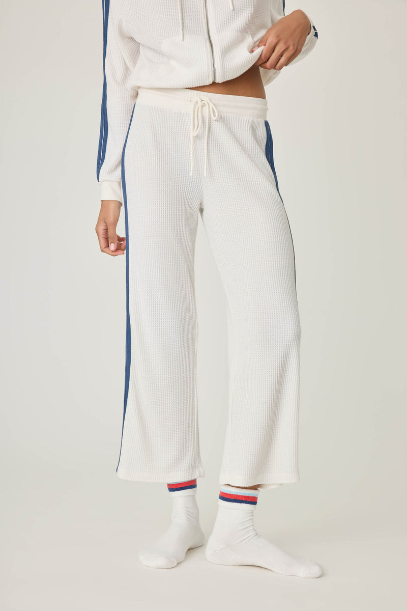 Back On Track Cropped Pant - Ivory
