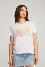 Retro Beatles Tee - White