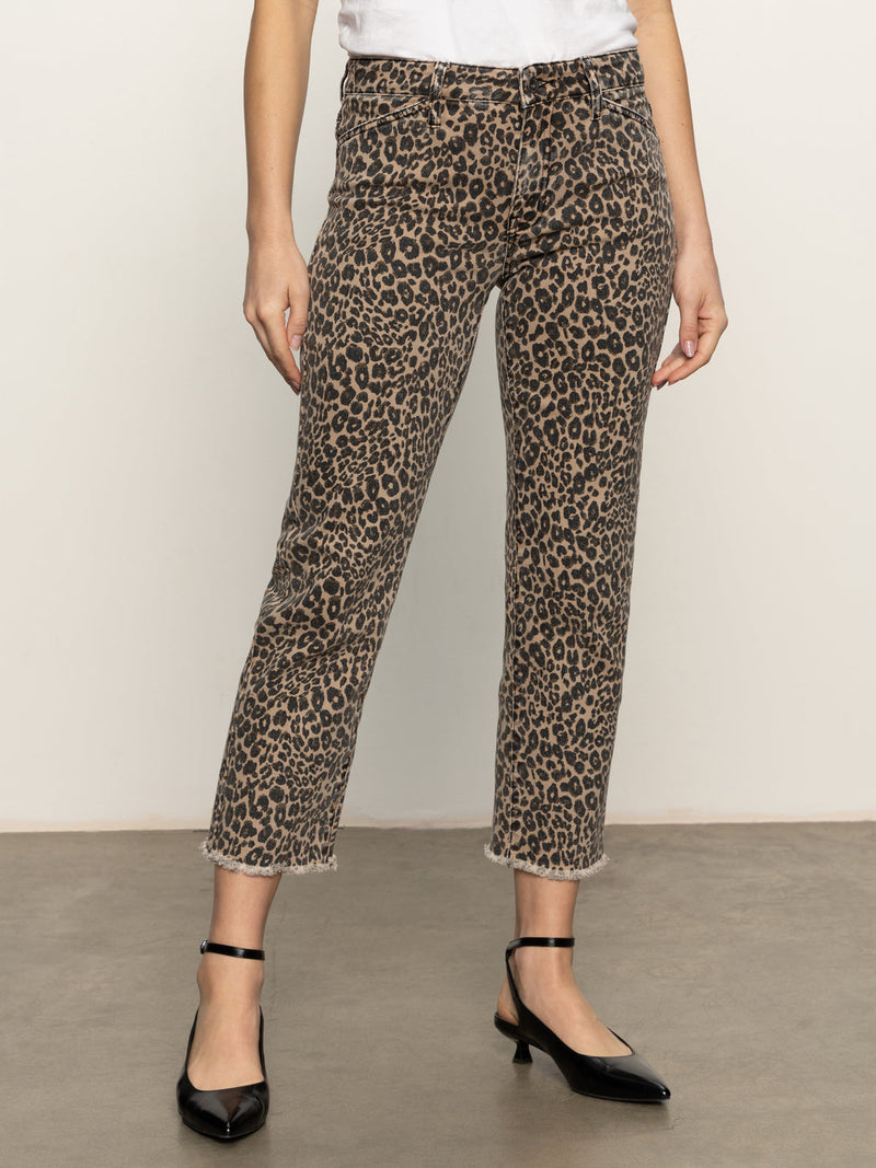 Cadence 90's Leopard Crop - French Kitty