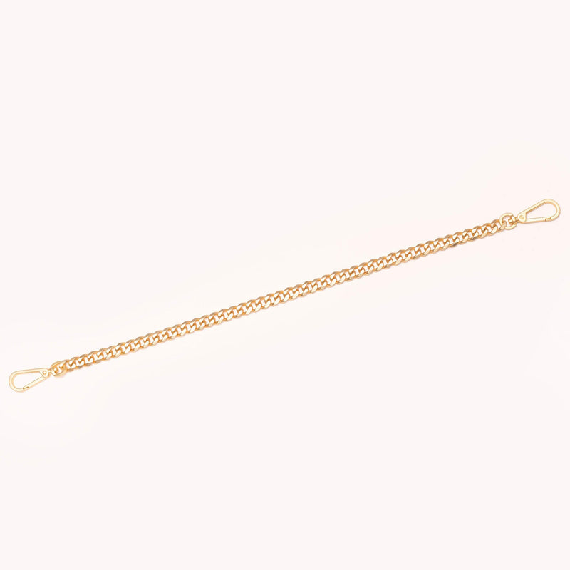 Metal Chain Shoulder Strap - Brushed Gold