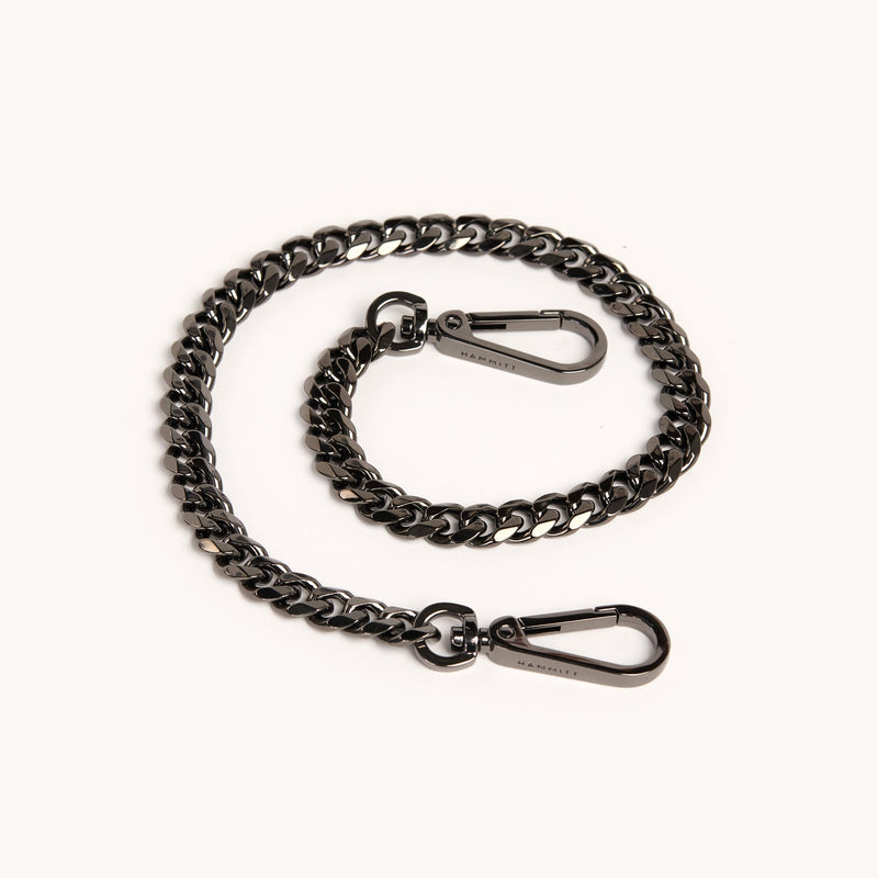 Metal Chain Shoulder Strap - Gunmetal