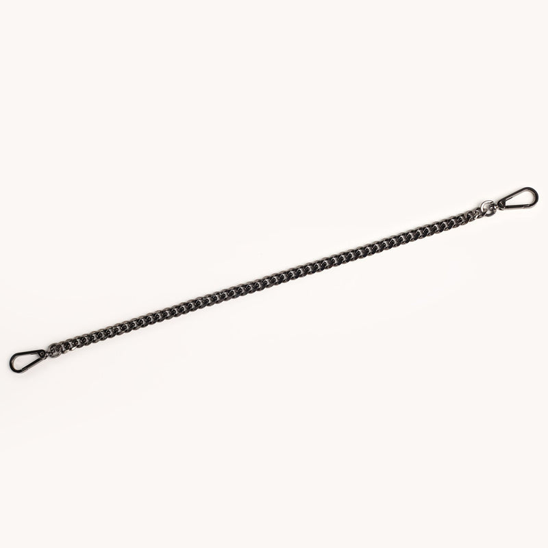 Metal Chain Shoulder Strap - Gunmetal