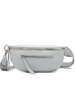 Charles Crossbody Medium - Bluebird/Brushed Silver