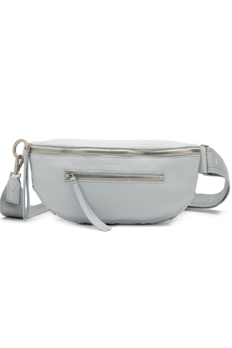 Charles Crossbody Medium - Bluebird/Brushed Silver