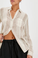 Charli Blouse - Reims Stripe