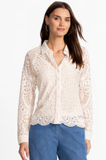 Devin Button Down Shirt - Natural