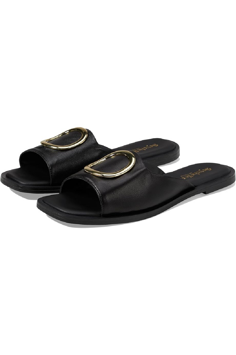 End of Time Slide Sandal - Black