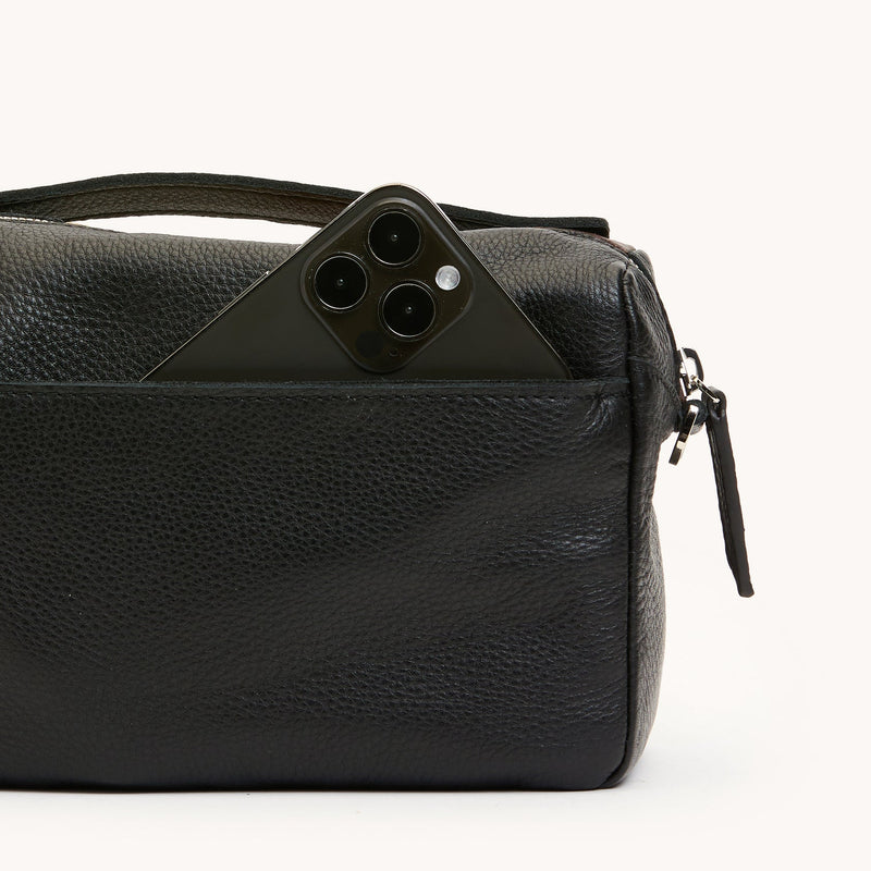 Evan Crossbody Small - Strata/Silver