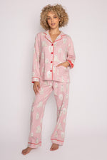 Bears PJ Flannel Set - Pink Dream