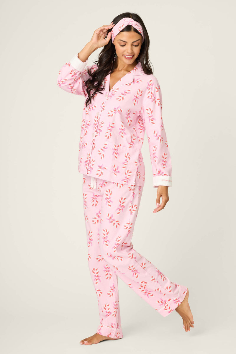 PJ Flannel Set - Candy Cane