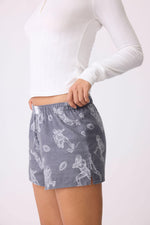 Game Day Flannel Shorts - Football Print