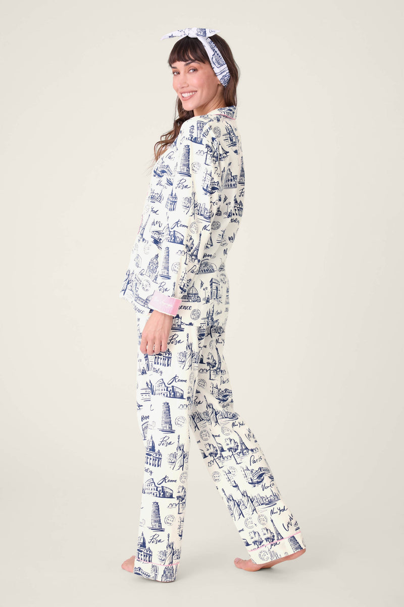 PJ Flannel Set - Paris Bon Voyage