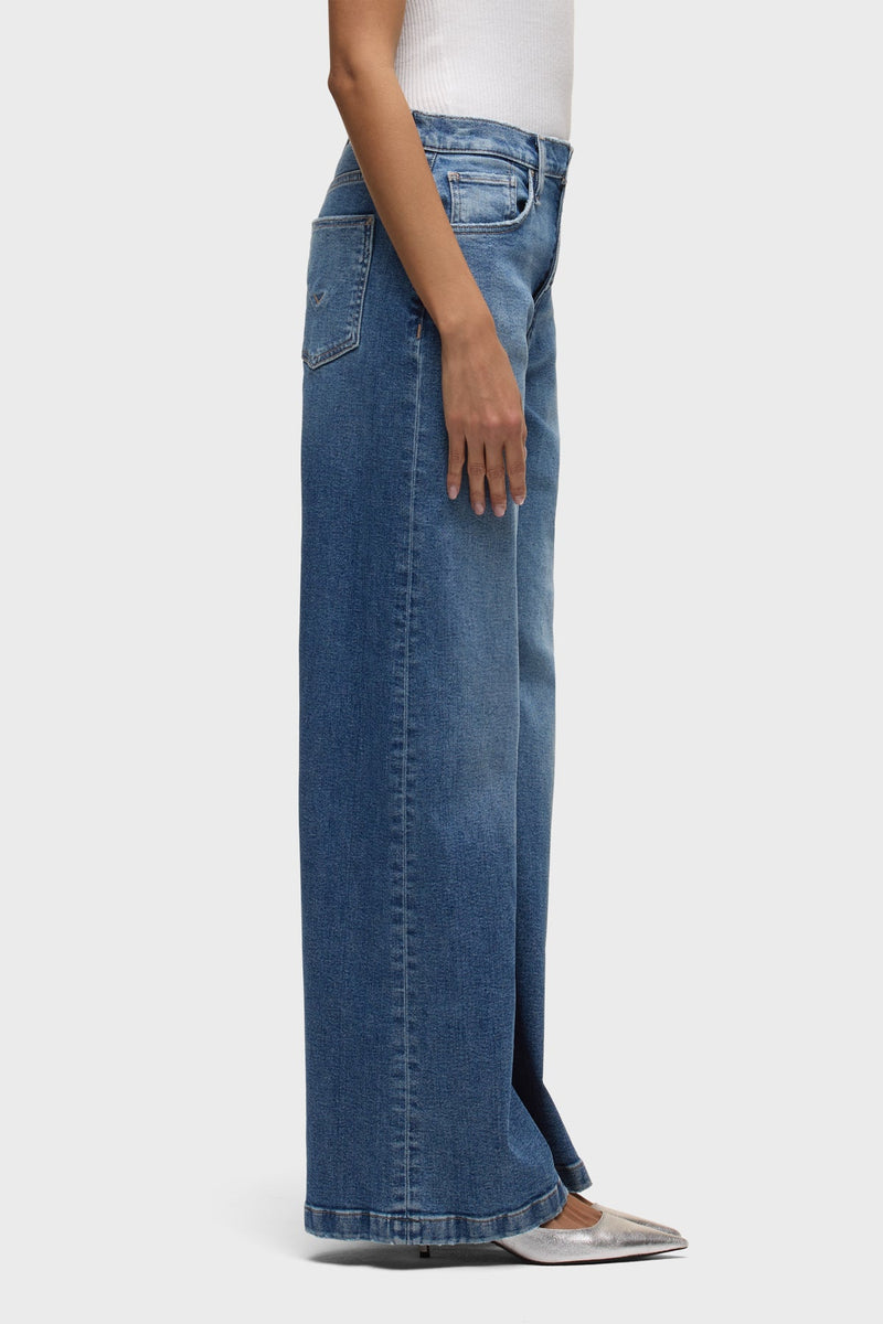 Jodie High Rise Loose Fit Jean - Lunar
