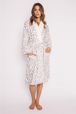 Luxe Plush Robe - Ivory