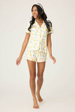 Mimosa Me PJ Set - Ivory Print