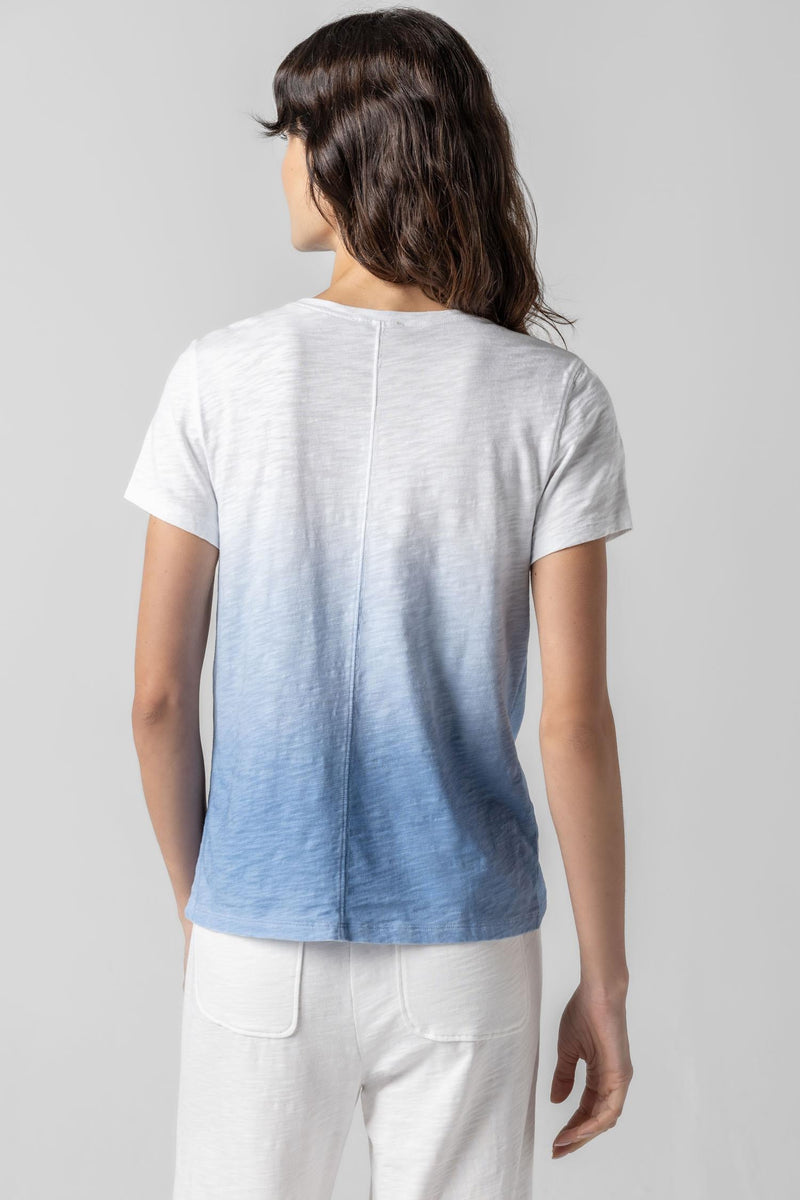 Ombre Short Sleeve Tee - Harbor