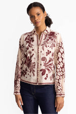 Open Neck Shirt - Aquijio