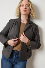 Padded Blazer - Black