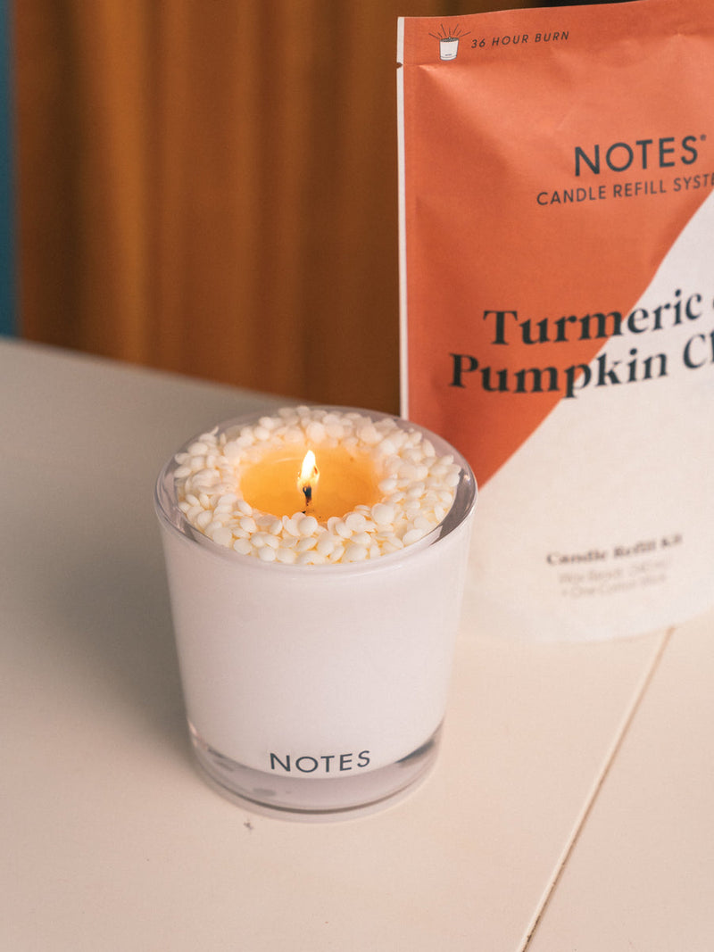 Notes Candle Refill - Turmeric and Pumpkin Chai