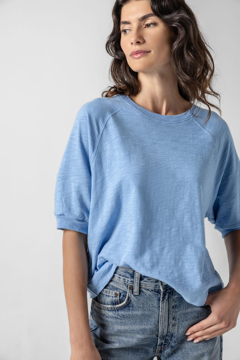 Raglan Sweatshirt Tee - Malibu