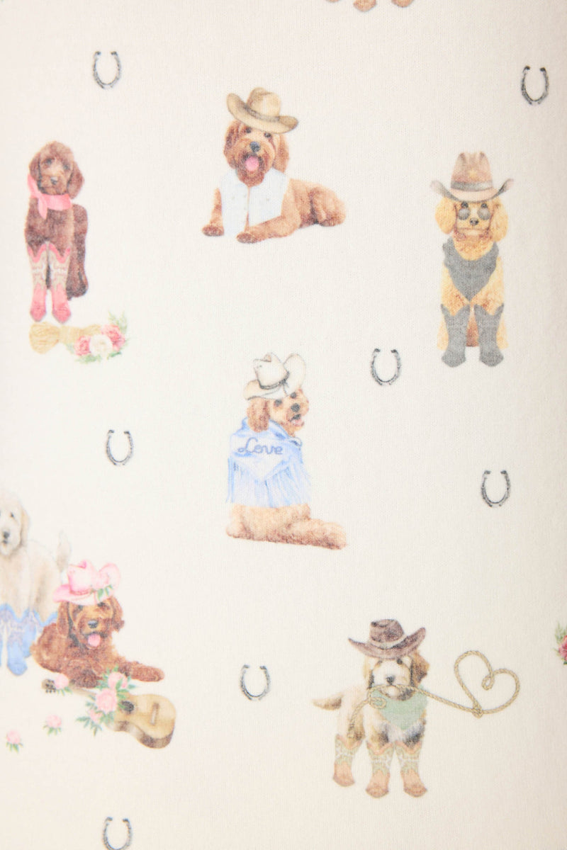 Ruff On The Range Pant - Dog Print