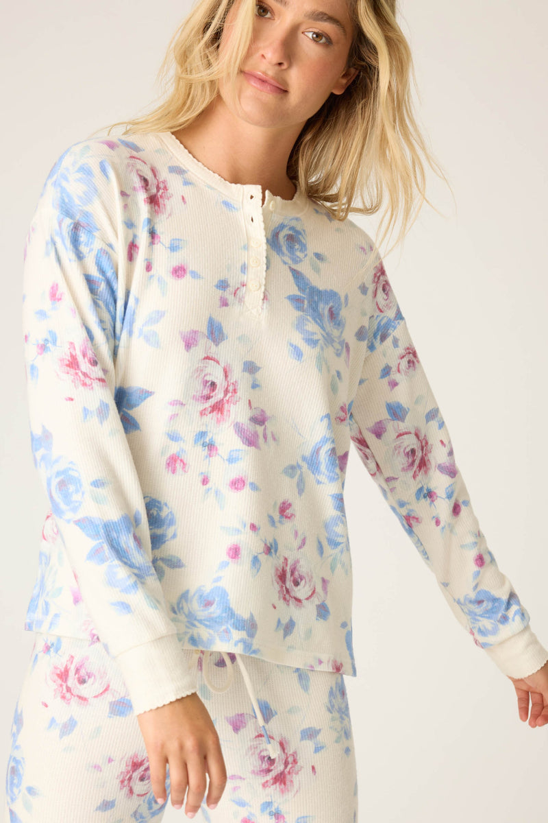 Rodeo Rose Banded Pant - Floral