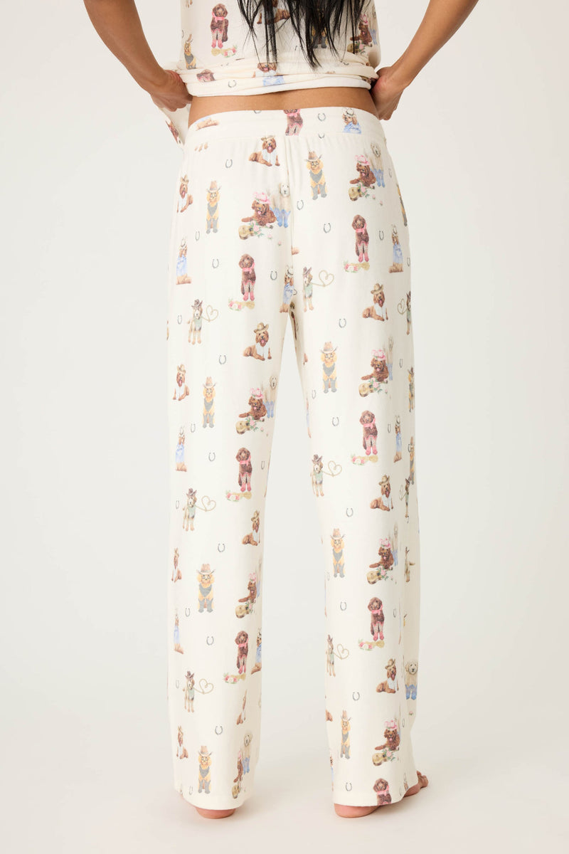 Ruff On The Range Pant - Dog Print
