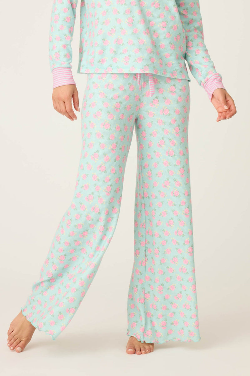 Secret Garden Pant - Mint Floral