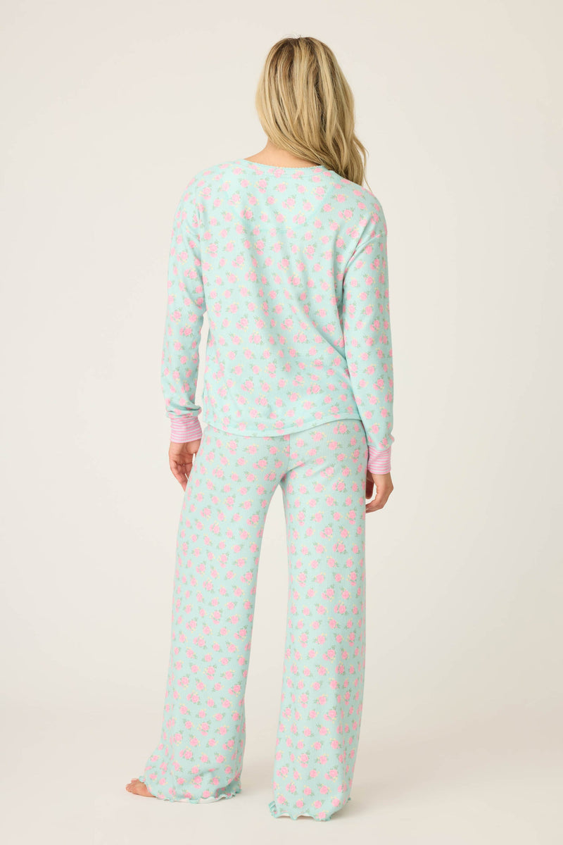 Secret Garden Pant - Mint Floral